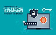Implement strong passwords
