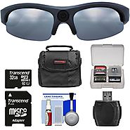 Coleman Vision HD G3HD-SUN 1080p Weatherproof Action Polarized Sunglasses with 32GB Card + Case + Reader + Kit
