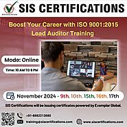 Enroll for ISO 9001:2015 Lead Auditor Training