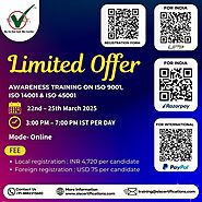 Enroll for ISO Awareness Training
