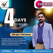 4 days to Go - SIS Certifications Coming Live on ZEE Delhi NCR Haryana
