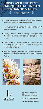 Discover The Best Banquet Hall In San Fernando Valley