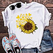 Тениска Sunflower Mickey DTG - DressPlace