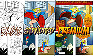 I will create graphic novels and comic book sfw or nsfw