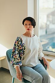 Ukraine embroidery blouse, Beige linen shirt, Ukrainian Hand Beaded Long Sleeved Blouse,gift for her,Ukrainian vyshyv...