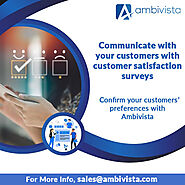 Ambivista' - Customer Satisfaction Surveys