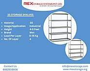 SS Storage Shelves Manufacturers in Delhi Noida Suppliers Wholesalers India