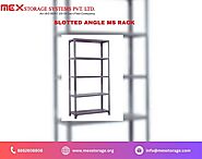 Slotted Angle Ms Rack Manufacturers in Delhi Noida Suppliers Wholesalers India