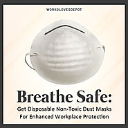 Breathe Safe: Get Disposable Non-Toxic Dust Masks For Enhanced Workplace Protection