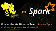 How to Decide When to Select Apache Spark and Hadoop Hive Architecture?