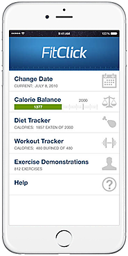 Calorie & Carb Counter App | Food & Calorie Tracker | FitClick
