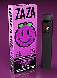 Heavy Hitter Blackberry Diesel flavor by Zaza THC