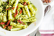 Vegan Pesto Pasta with Sun-dried Tomatoes Recipe – Real Italiano