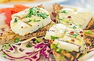 Halloumi Ciappe (Flatbreads) with Humous and Crunchy Slaw Recipe – Real Italiano