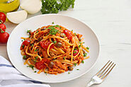 Quick Tomato and Caper Pasta with Lemon and Parmesan Recipe – Real Italiano
