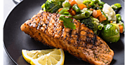 Grilled Salmon Fillet with Sautéed Veggies: A Flavorful and Healthy Delight – Dishes with Pops