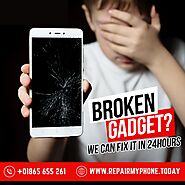 Cracked Screen Repair Services in Oxford | Contact Us - 01865 655 261