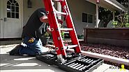 How To Use The RoofSmart Ladder Brace To Prevent Ladder Related Injuries - RoofSmart Pads