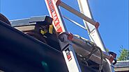 Tutorial: How tie down the ladder brace system using straps - RoofSmart Pads