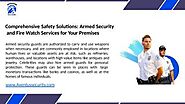 Unarmed Security Guard vehicle security patrol services