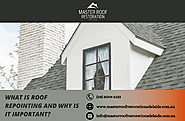 What is roof repointing and why is it important?