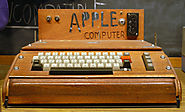 Apple with the Apple 1