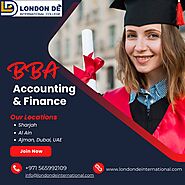 Best BBA Accounting and Finance in Sharjah