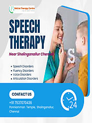 Speech Therapy | Refute Therapy Centre