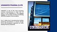 Pharma Product Manufacturing For a Healthy Future by Unimarck Pharma