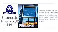 Unimarck Pharma | A Pioneer in the Pharmaceutical Industry | edocr