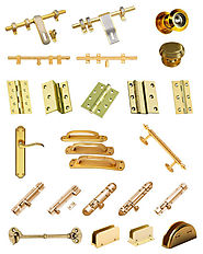 Building Designers Utilized several Brass Building Hardware To Construct The House