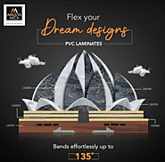 Flex your Dream Designs - Amulya Mica PVC Laminate