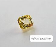 Buy yellow sapphire gemstone online in ahmedabad