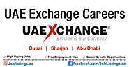 UAE Exchange Careers Dubai New Job Vacancies 2023