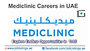 Mediclinic Careers in UAE