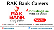 RAK Bank Careers I Apply For RAK Bank Jobs in UAE May 2023