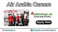 Air Arabia Careers in UAE 2023 | Apply For Air Arabia Jobs