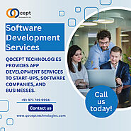 Software Development Services by QOCEPT TECHNOLOGIES