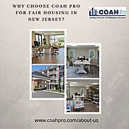 Why choose COAH Pro for Fair Housing in New Jersey?