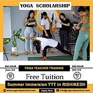 Yoga Teacher Training Scholarship in Rishikesh