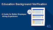 Education Background Verification - Know Better Employee Hiring Experience