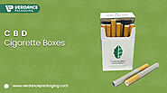 Custom CBD Cigarette Boxes: The Perfect Packaging for Your CBD Cigarettes"