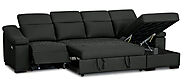 Oxley Chaise Sofa Bed Lounge