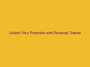 Unlock Your Potential with Personal Trainer Programs and Certified Trainer Certification -