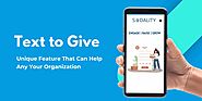 SMS/Text Donations: How Sodality’s Unique Feature Can Benefit Your Organization