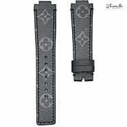 Kundenspezifische Uhrenarmbänder aus Leder passend für Louis Vuitton | CustomHu: Individuelle Luxus-Uhrenarmbänder