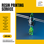 Professional Resin Printing Service at minimal cost!