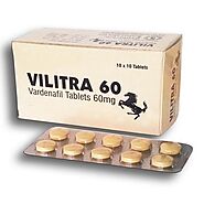 Vilitra 60mg Tablets (Vardenafil 60mg Tablets) - Medycart.com.au
