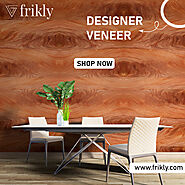 Frikly offers premium quality designer veneer at low prices in India