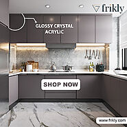 Frikly offers a range of Premium Quality Glossy Crystal Acrylic Laminates & Mica that can be bought at affordable pri...